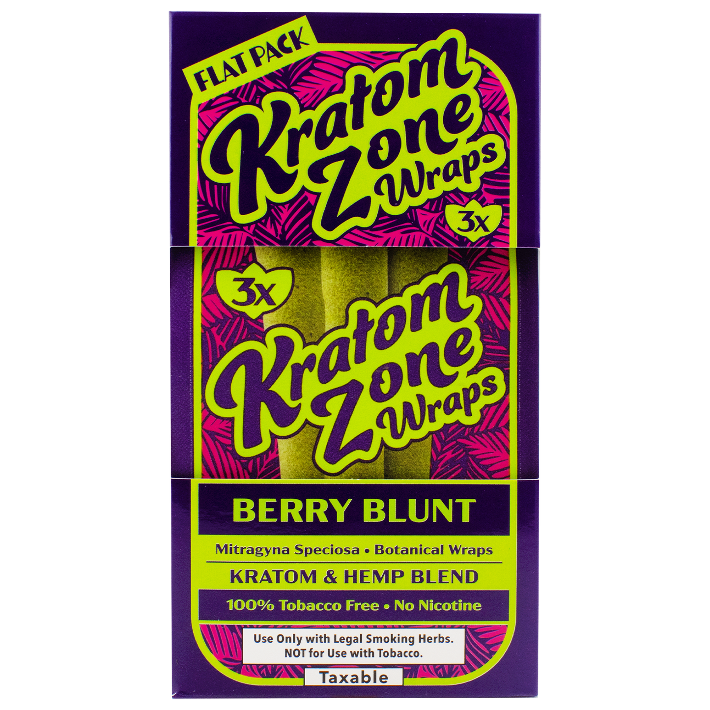 Kratom Zone: Berry Blunt Kratom Wraps