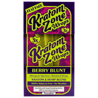 Kratom Zone: Berry Blunt Kratom Wraps