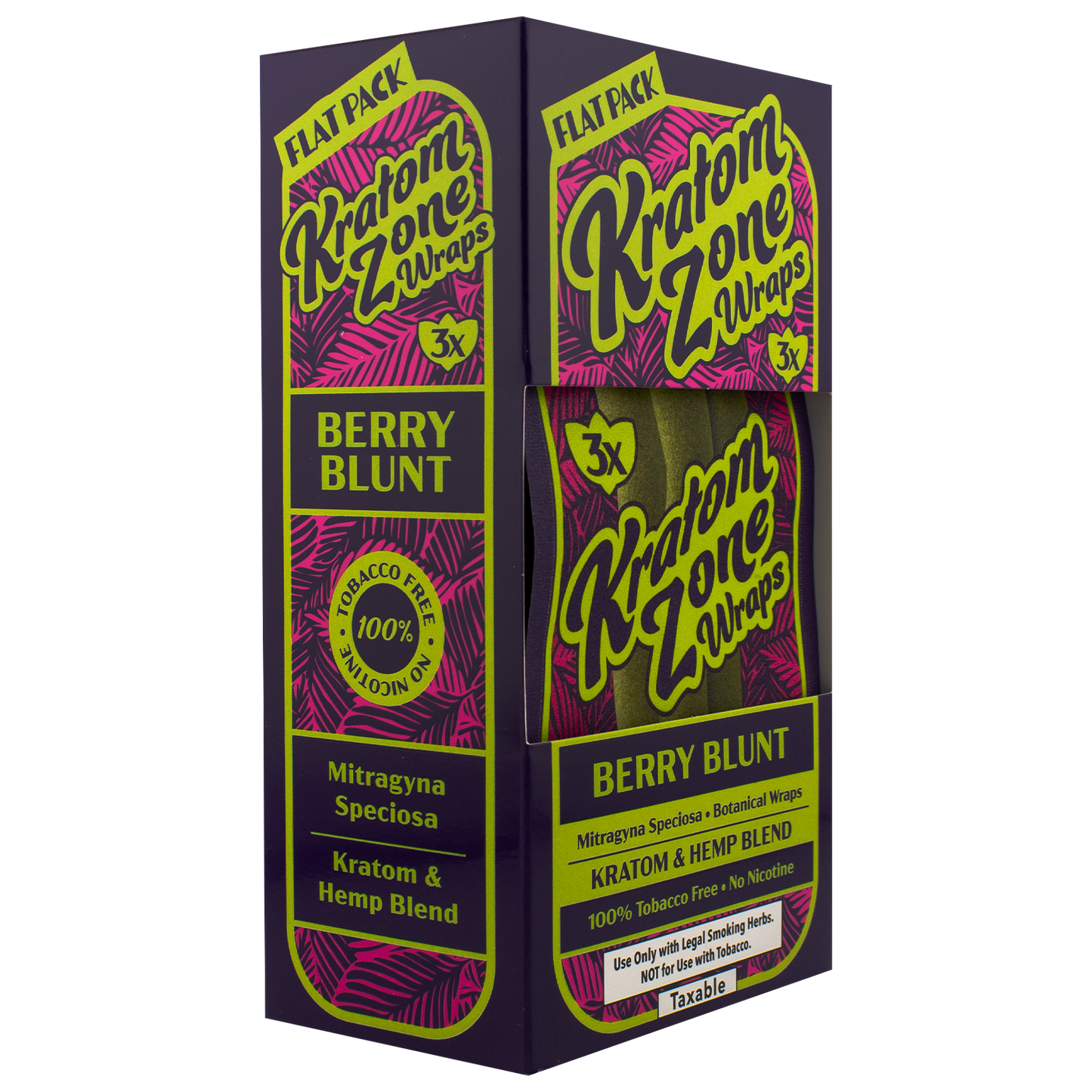 Kratom Zone: Berry Blunt Kratom Wraps