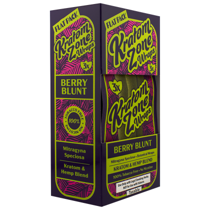 Kratom Zone: Berry Blunt Kratom Wraps