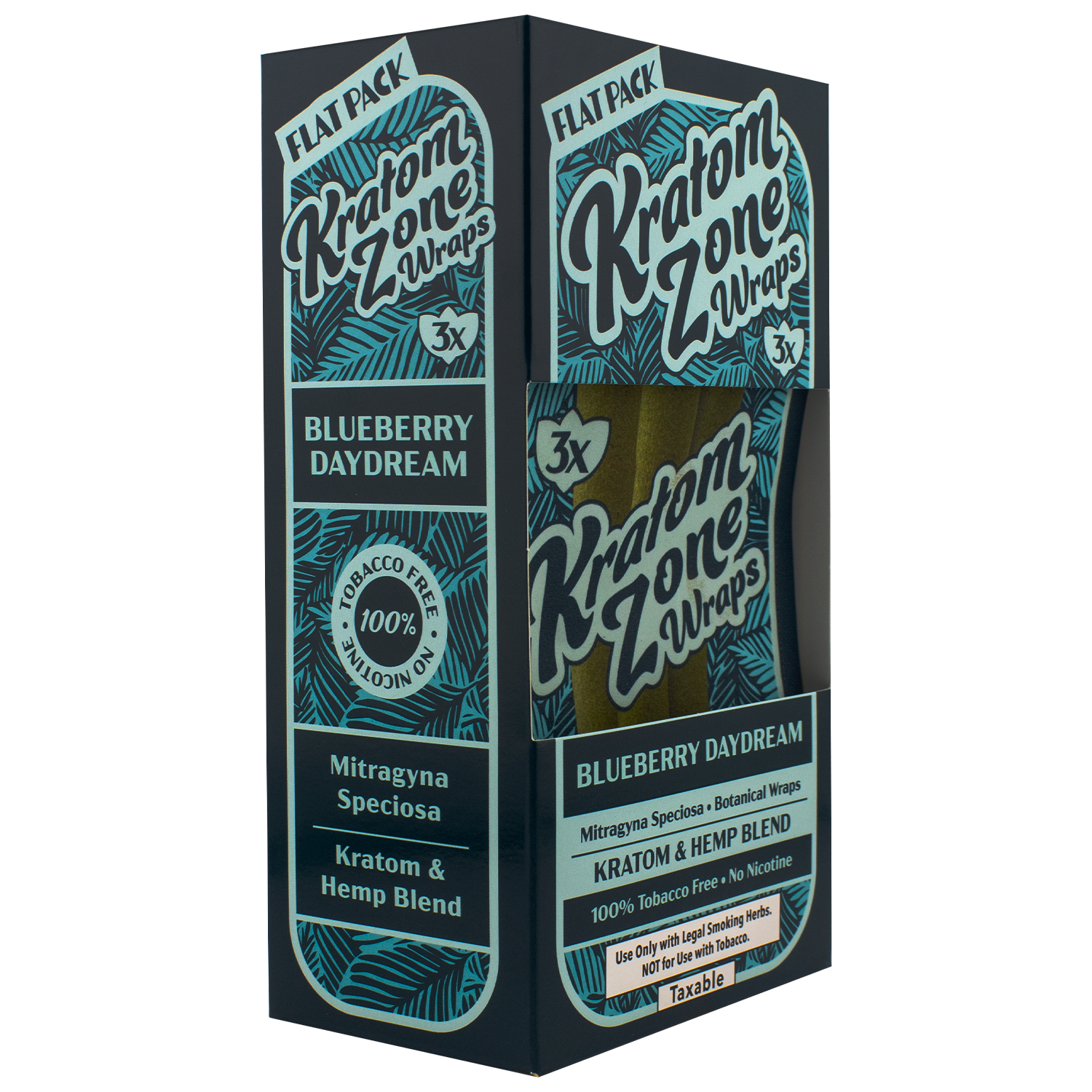 Kratom Wraps flavor blueberry