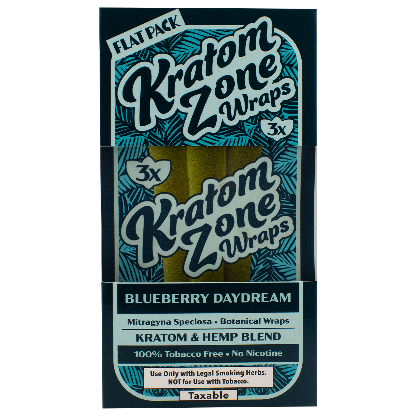 Kratom Zone: Blueberry Daydream Kratom Wraps