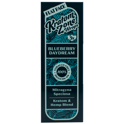 Kratom Zone: Blueberry Daydream Kratom Wraps