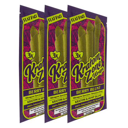 Kratom Zone: Berry Blunt Kratom Wraps