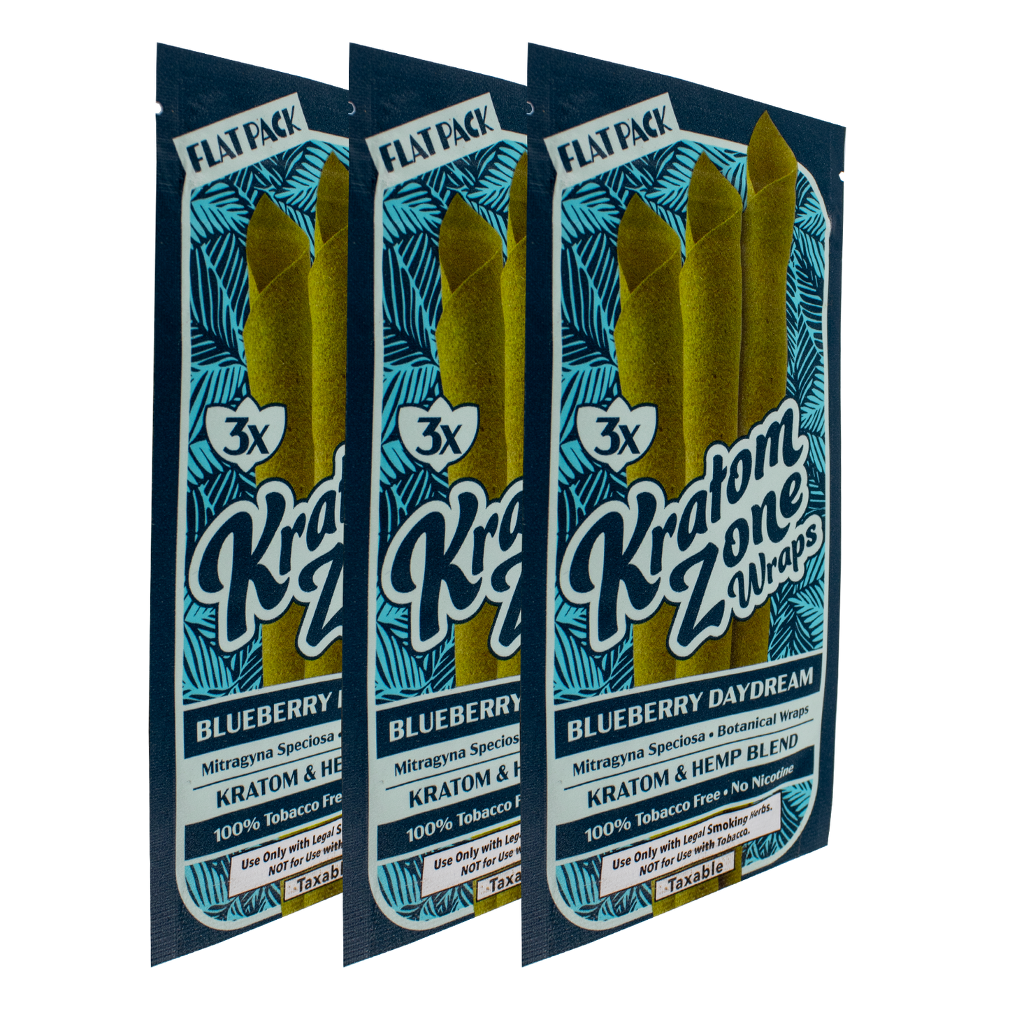 Kratom Zone: Blueberry Daydream Kratom Wraps