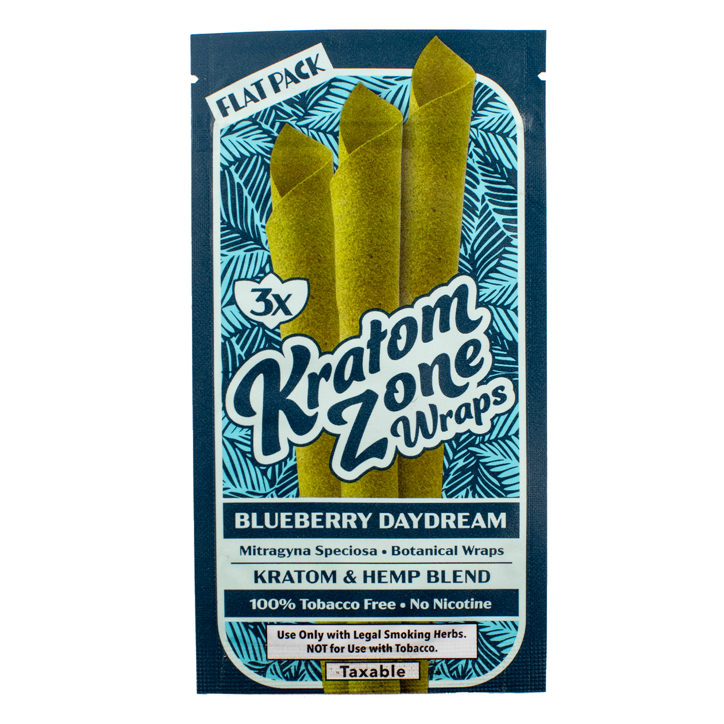 Kratom Zone: Blueberry Daydream Kratom Wraps