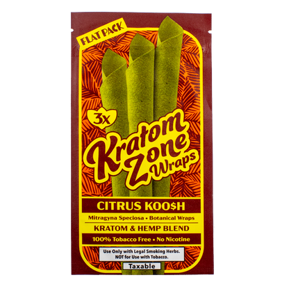 Kratom Zone: Citrus Koo$h Kratom Wraps