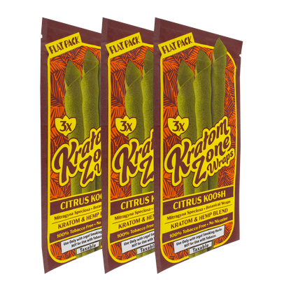 Kratom Zone: Citrus Koo$h Kratom Wraps