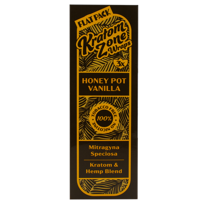 Kratom Zone: Honey Pot Vanilla Kratom Wraps